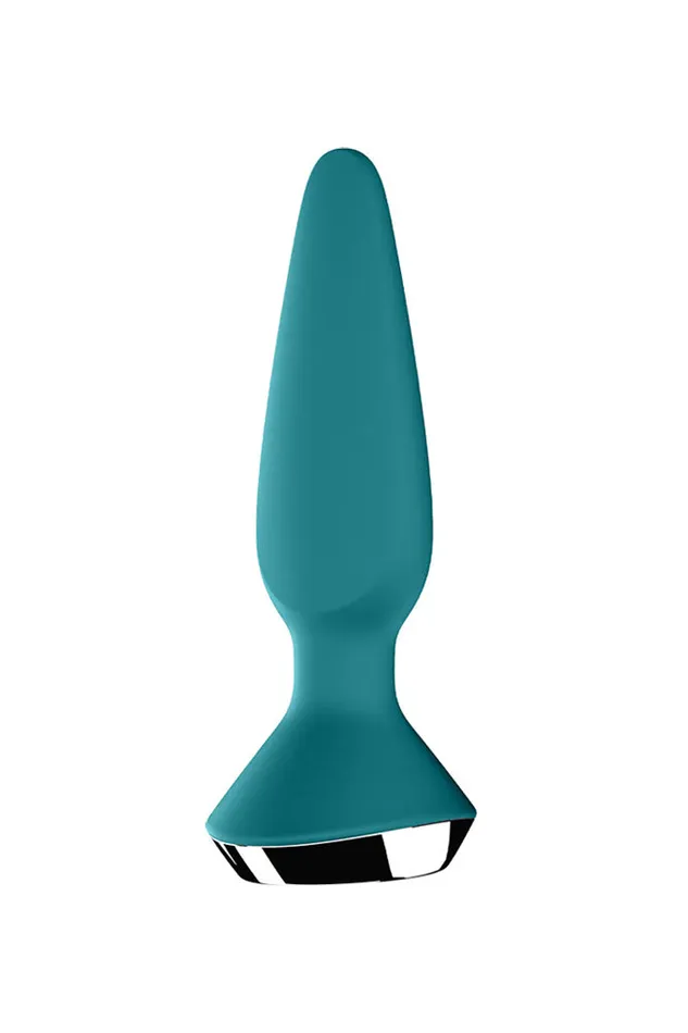 Anal Satisfyer Satisfyer Plugilicious 1 Vibrating Bluetooth Anal Plug Petrol