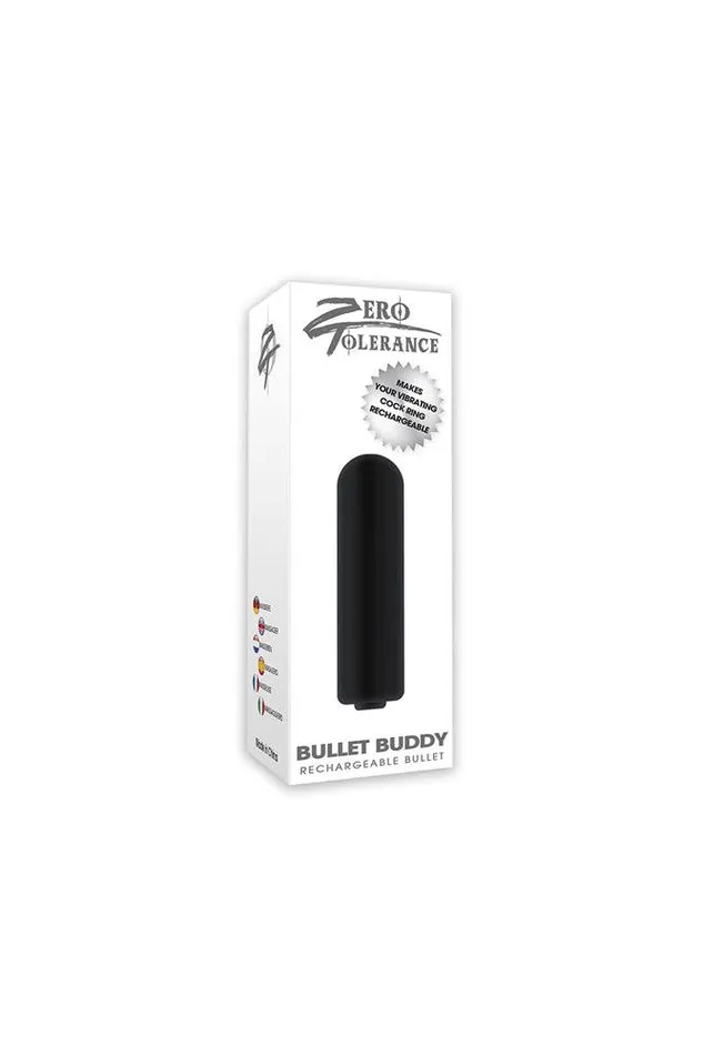 Anal Zero Tolerance Zero Tolerance Bullet Buddy Vibrator Black