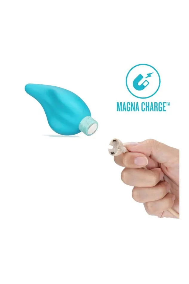 Blush Blush Novelties Gaia Eco Caress Mini Vibrator Turquoise Vibrators