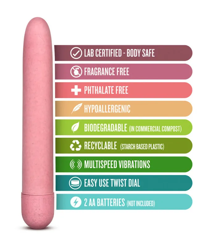 Blush Female Sex Toys Gaia Eco Vibrator