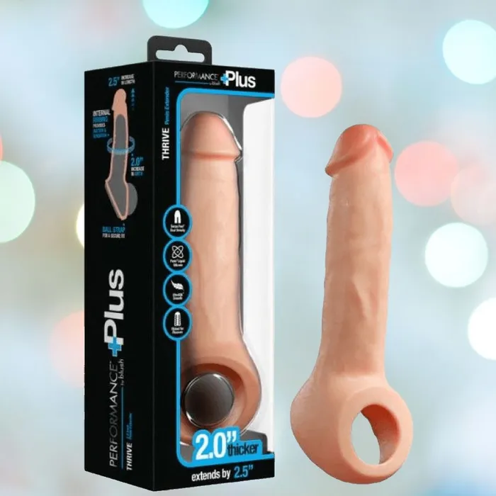 Blush Novelties Performance Plus Thrive 25 Penis Xtender Beige Male Sex Toys Blush Novelties Performance Plus Thrive 25 Penis Xtender Beige Male Sex Toys