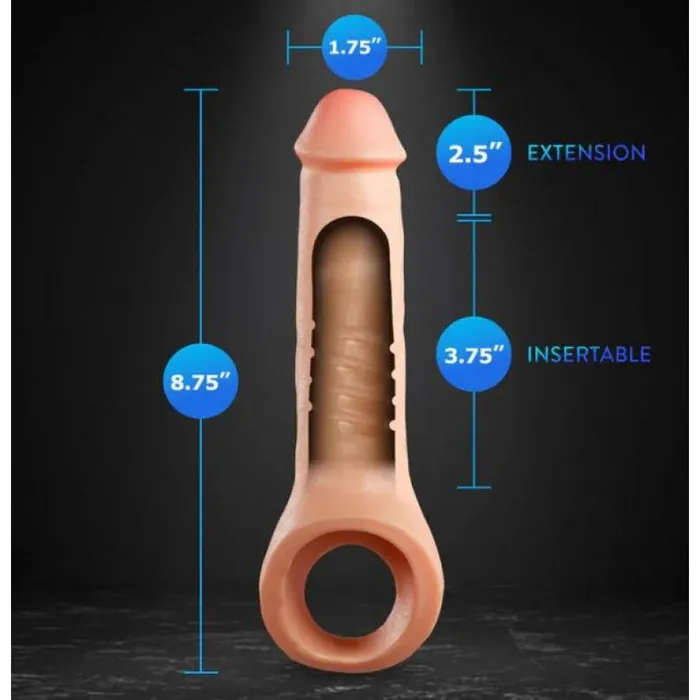 Blush Novelties Performance Plus Thrive 25 Penis Xtender Beige Male Sex Toys