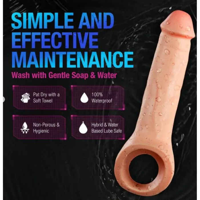 Blush Novelties Performance Plus Thrive 25 Penis Xtender Beige Male Sex Toys