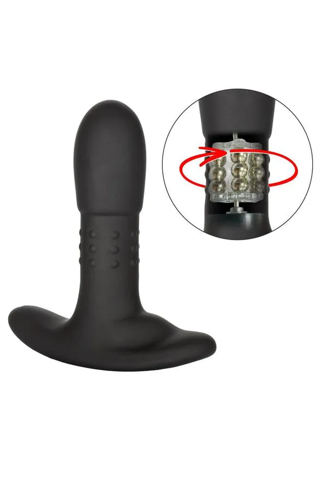 Cal Exotics Eclipse Beaded Anal Probe Black Cal Exotics Anal