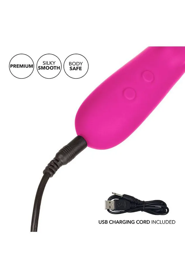Cal Exotics Vibrators Cal Exotics Embrace Swirl Dual Massager Pink