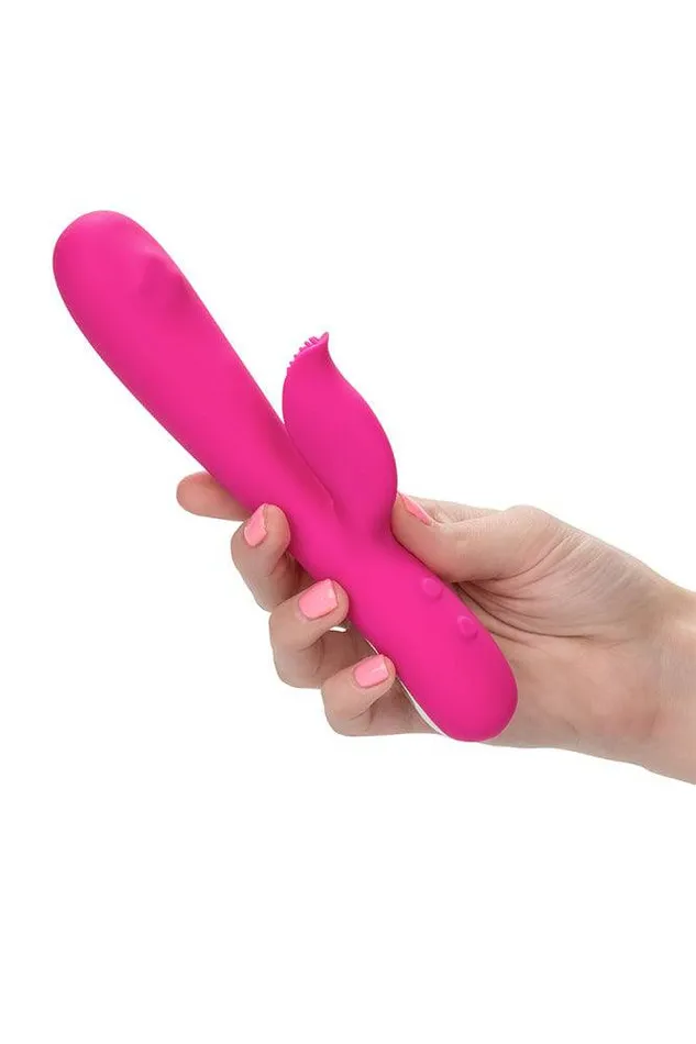 Cal Exotics Vibrators Cal Exotics Embrace Swirl Dual Massager Pink