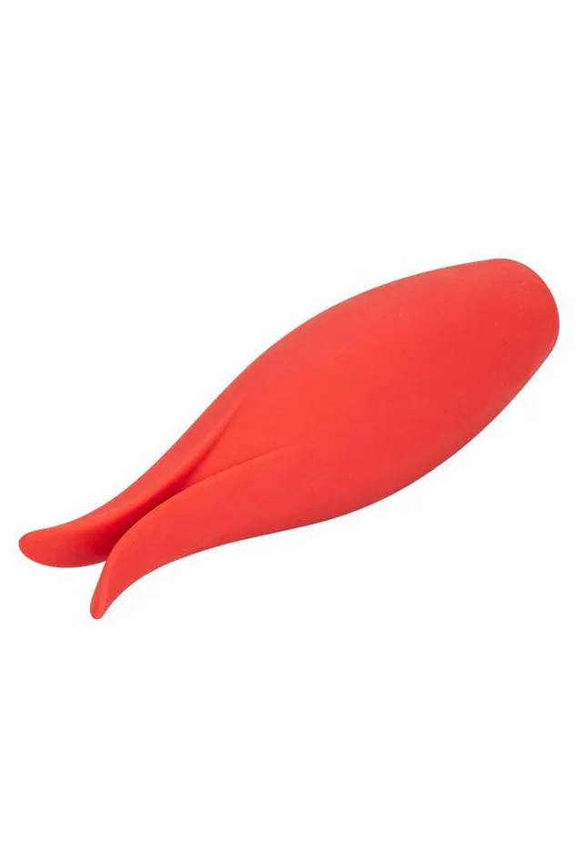 Cal Exotics Vibrators Cal Exotics Red Hot Fury Fluttering Tip Vibrator Red
