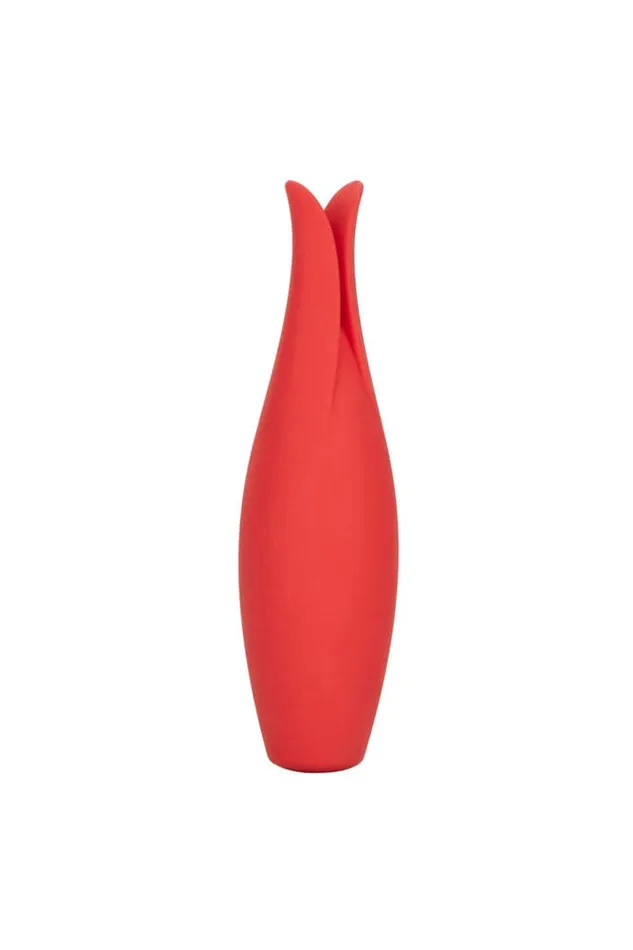 Cal Exotics Vibrators Cal Exotics Red Hot Fury Fluttering Tip Vibrator Red