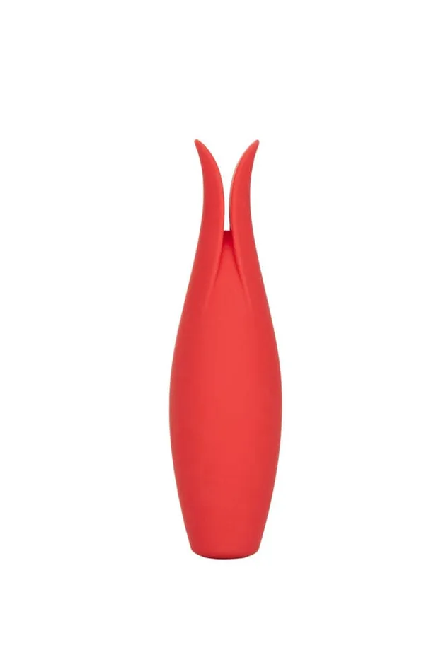 Cal Exotics Vibrators Cal Exotics Red Hot Fury Fluttering Tip Vibrator Red