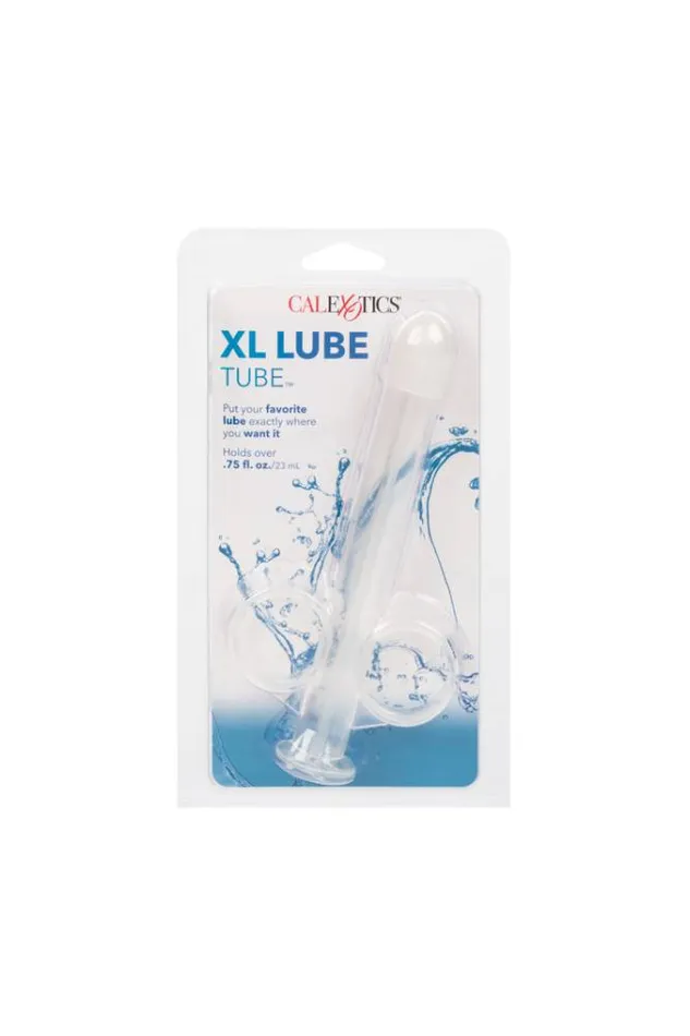 Cal Exotics XL Lube Tube Lube Launcher Clear Cal Exotics Dildos