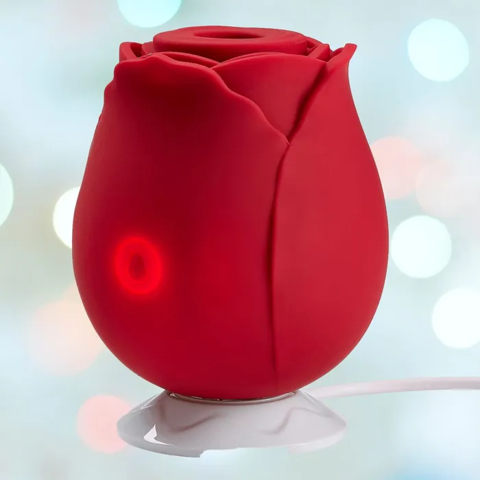 Cloud 9 Rose Clitoral Stimulator with AirPulse Suction Female Sex Toys