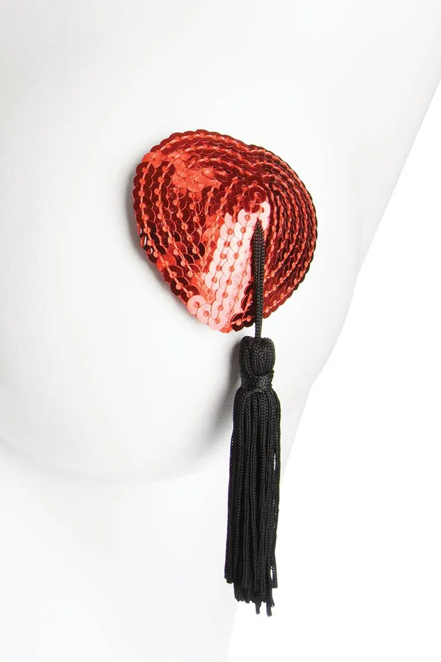 Coquette 1736 Heart Pasties OS Coquette Anal