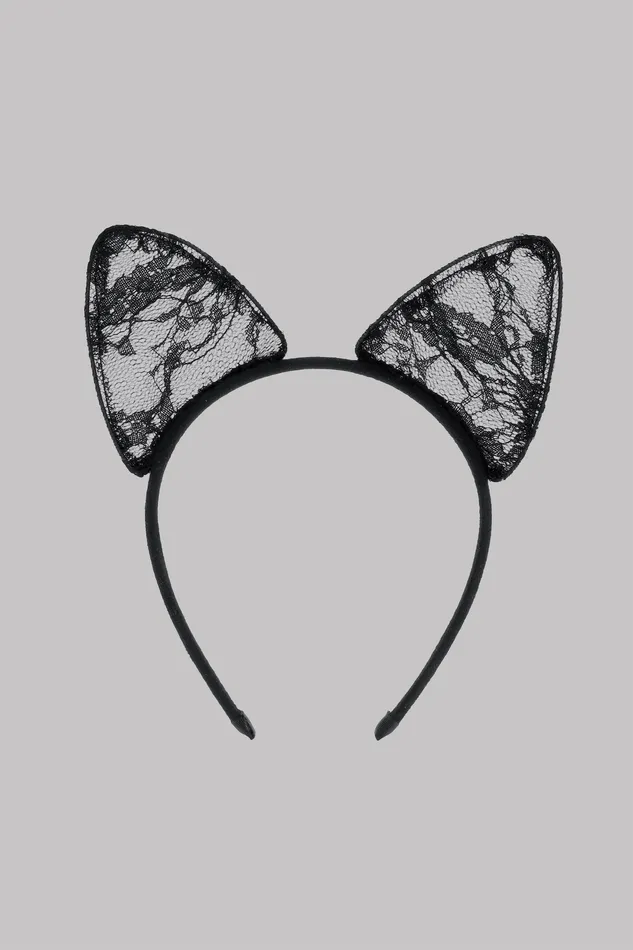 Couples Maison Close Lace Cat Ears