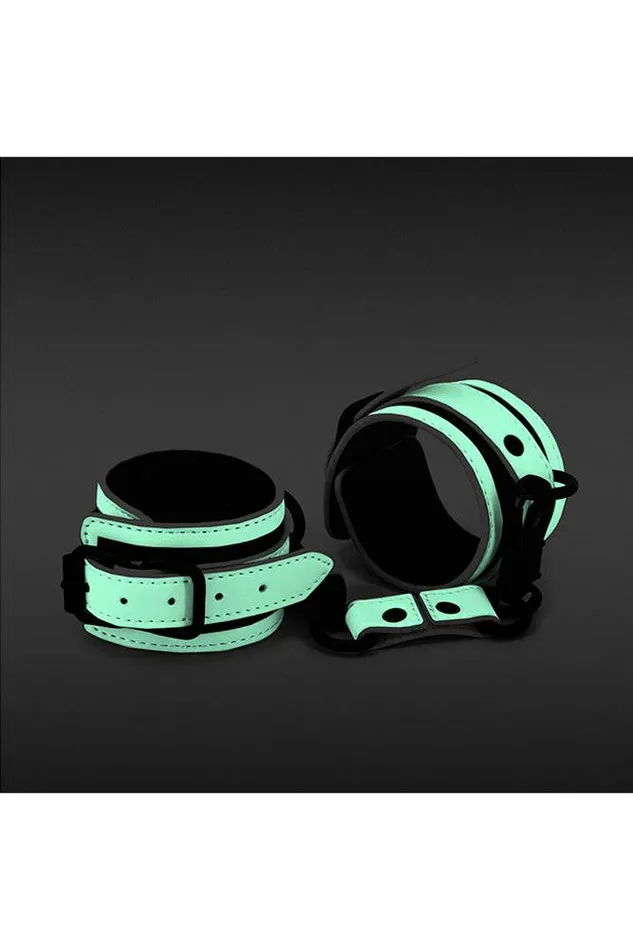 Couples NS Novelties NS Novelties GLO Bondage Wrist Cuffs