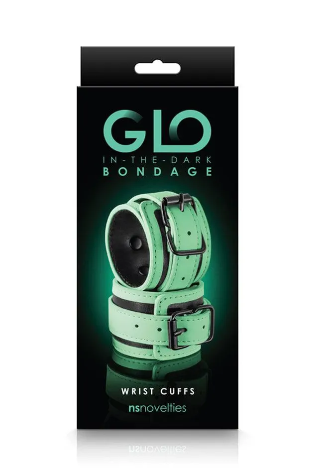 Couples NS Novelties NS Novelties GLO Bondage Wrist Cuffs