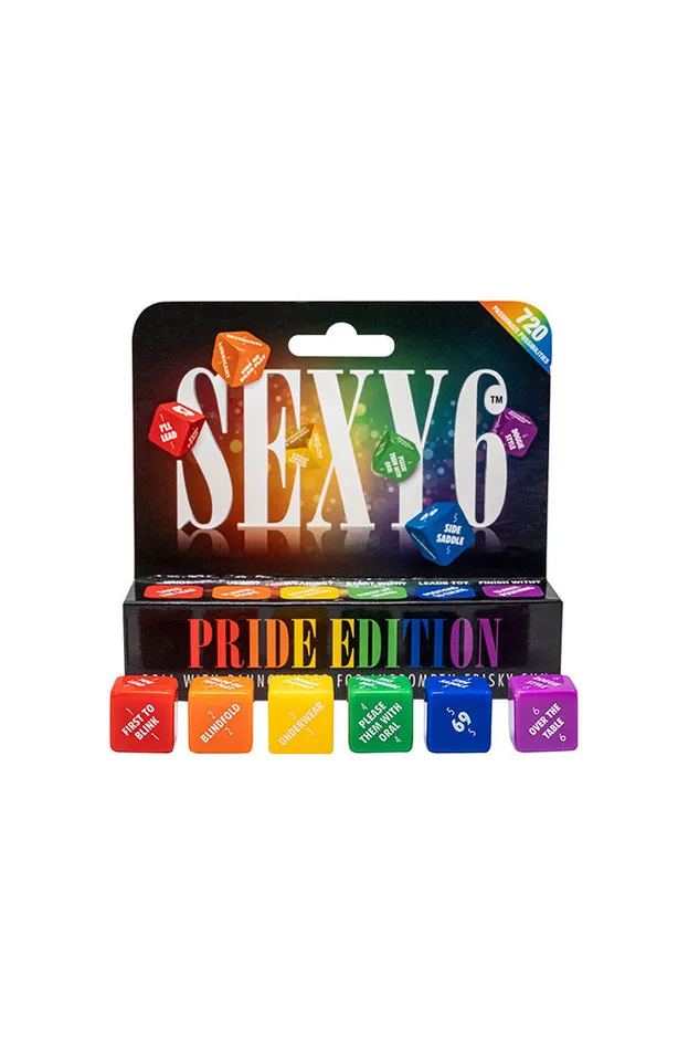 Creative Conceptions Games Creative Conceptions Sexy 6 Pride Edition Dice Game