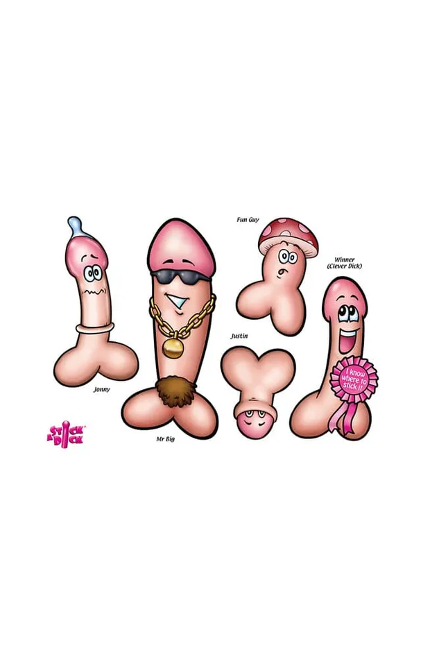 Creative Conceptions Games Creative Conceptions Stick A Dick Pin The Tail Game Hunk Edition