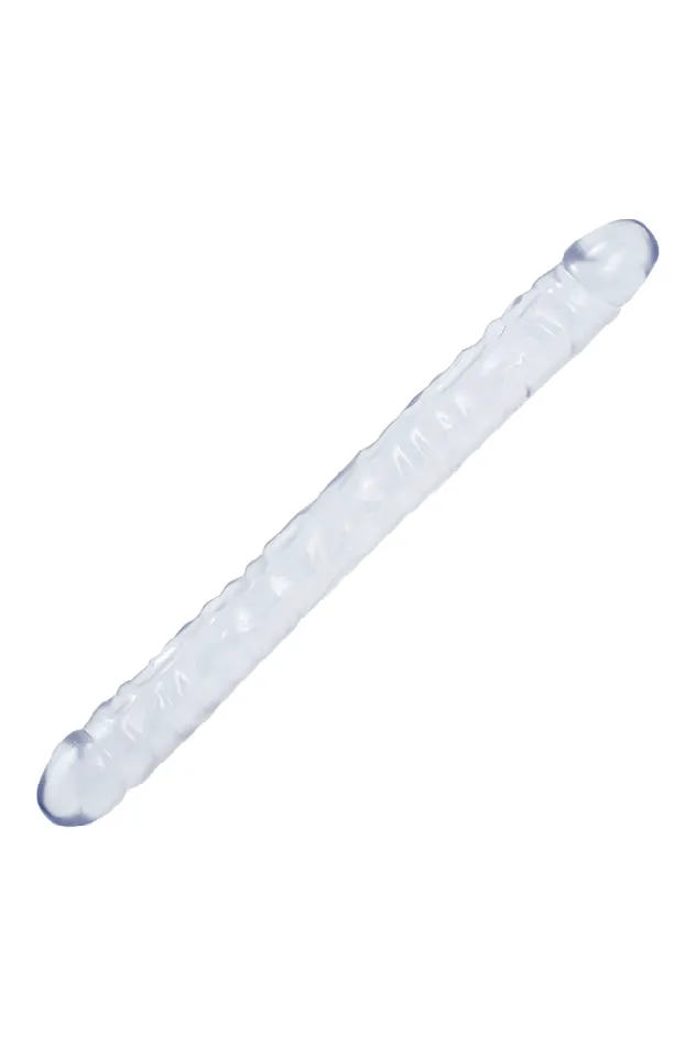 Crystal Jellies by Doc Johnson 18 Inch Double Ended Dildo Clear Doc Johnson Dildos Crystal Jellies by Doc Johnson 18 Inch Double Ended Dildo Clear Doc Johnson Dildos