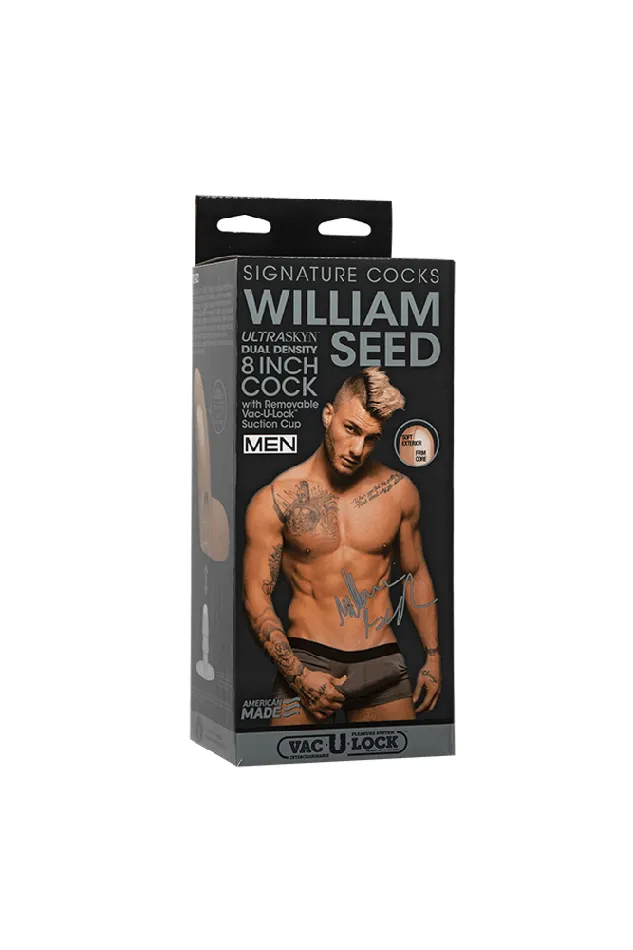 Dildos Doc Johnson Doc Johnson Signature Cocks William Seed 8 Inch Cock Beige