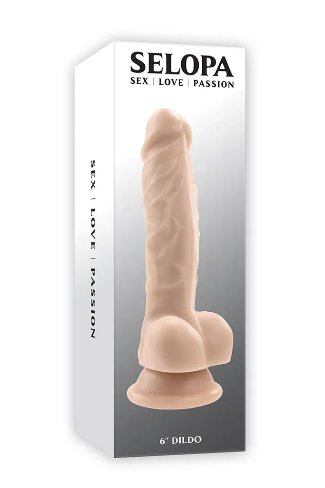 Dildos Selopa Selopa 6 Realistic Life Like Dildo Assorted Colors