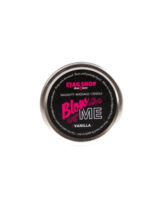 Dildos Stag Shop Stag Shop Mini Naughty Massage Candle Vanilla Scented Various Styles