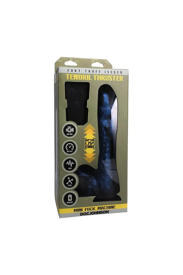 Doc Johnson Fort Troff Tendril Thruster Dildo Various Colors Doc Johnson Female Sex Toys