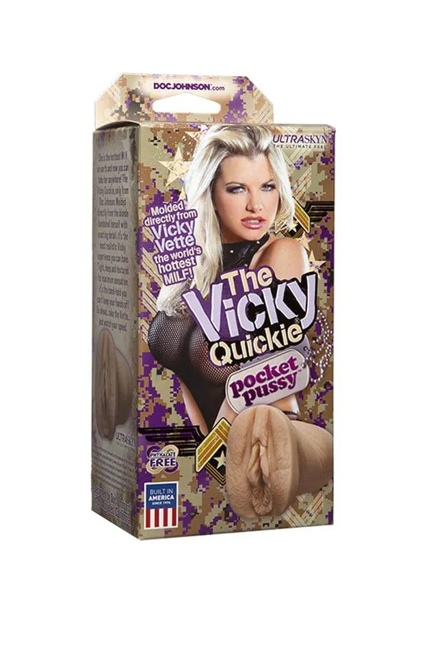 Doc Johnson Male Sex Toys Doc Johnson The Vicky Quickie UR3 Pocket Pussy