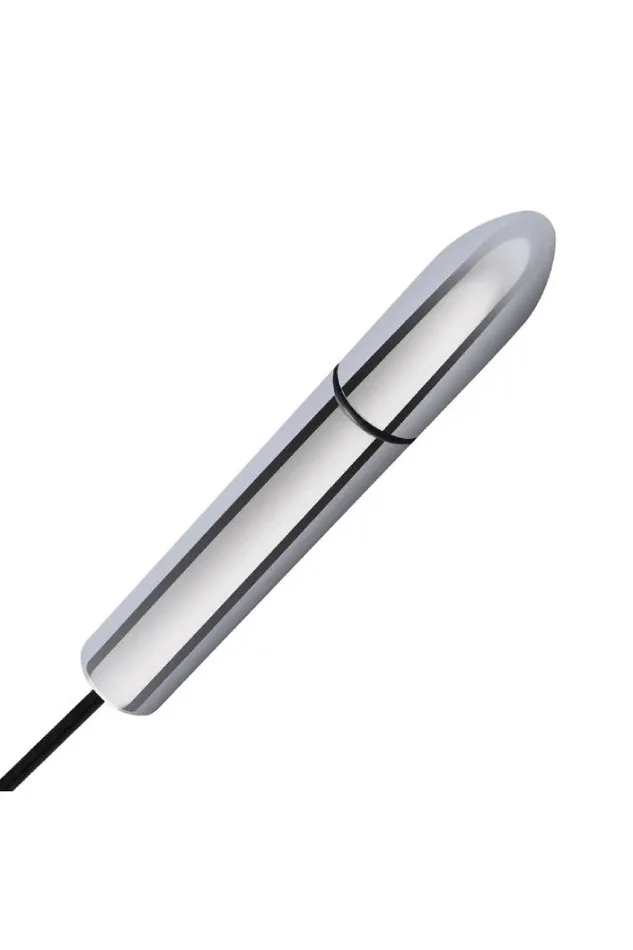Electric Eel Female Sex Toys Electric Eel Lux Fetish Electrosex Shock Wand With Remote Control SilverBlack