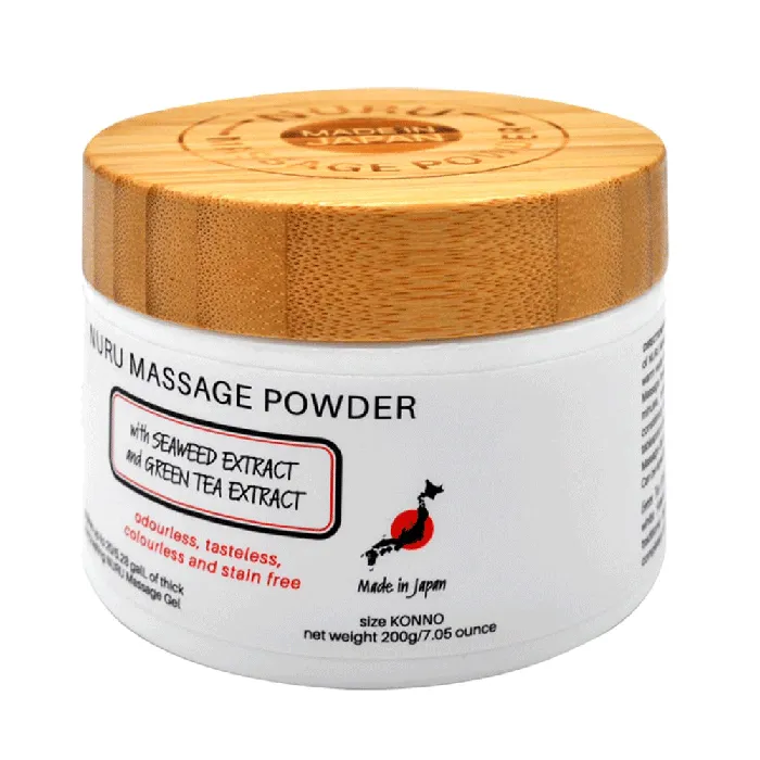 EROTICGEL Couples Eroticgel Nuru Massage Powder with Seaweed and Green Tea Extract 200g EROTICGEL Couples Eroticgel Nuru Massage Powder with Seaweed and Green Tea Extract 200g