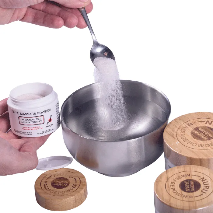 EROTICGEL Couples Eroticgel Nuru Massage Powder with Seaweed and Green Tea Extract 200g