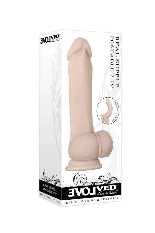 Evolved Real Supple Poseable Dildo Assorted Sizes Evolved Dildos