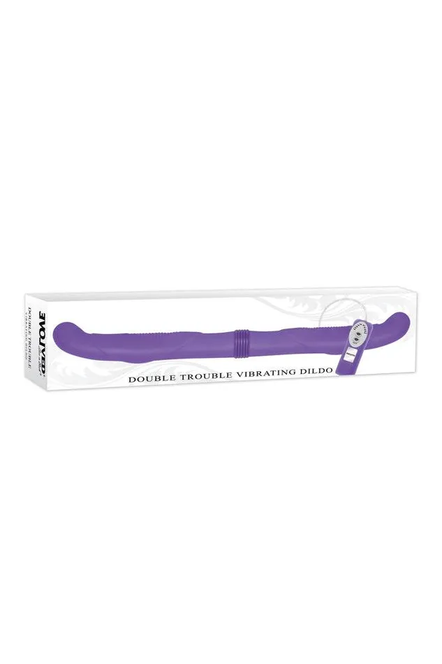 Evolved Vibrators Evolved Double Trouble DoubleEnded Vibrator Purple