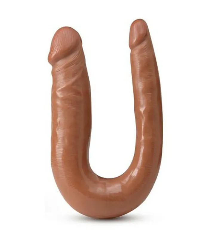 Female Sex Toys Dr Skin Mini Double Dildo Blush