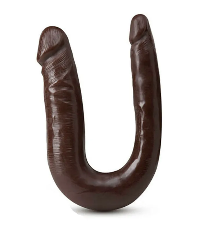 Female Sex Toys Dr Skin Mini Double Dildo Blush
