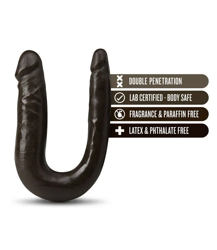 Female Sex Toys Dr Skin Mini Double Dildo Blush