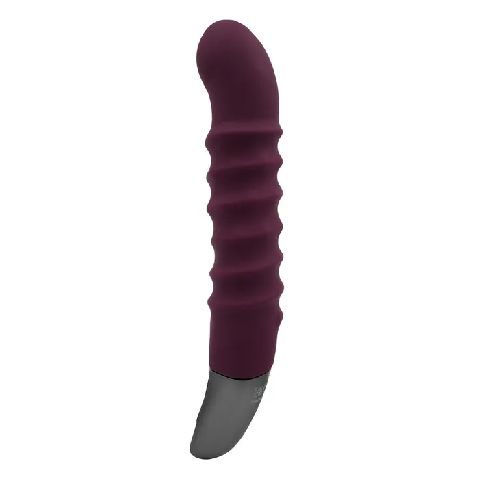 Female Sex Toys Excellent Power Excellent Power Titanz Rotating Ribbed Beaded GSpot Vibrator Rubine Red