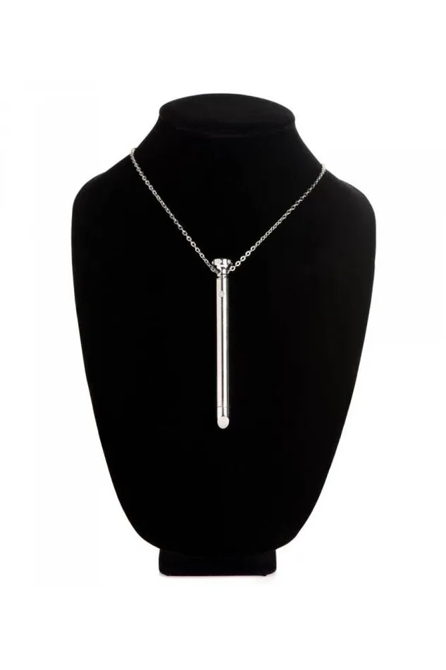 Female Sex Toys XR Brands Charmed 7X Vibrating Necklace XR Brands