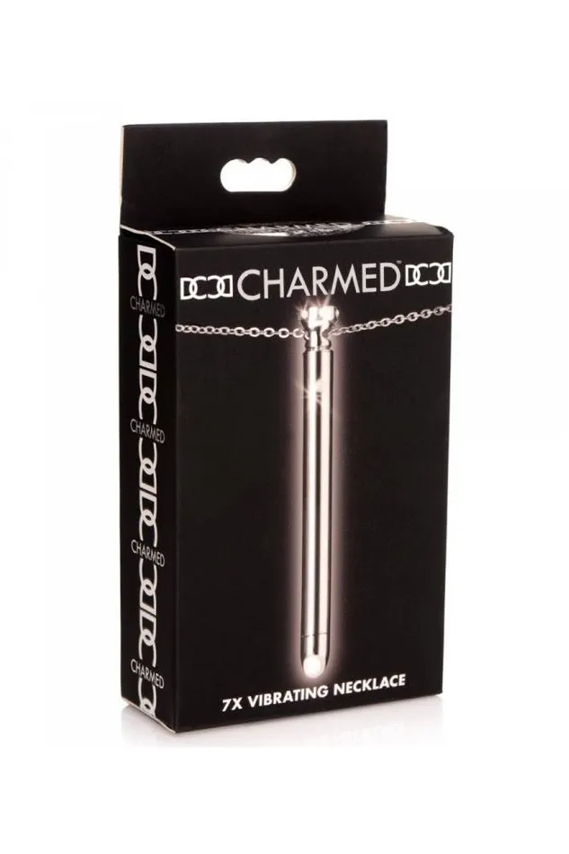 Female Sex Toys XR Brands Charmed 7X Vibrating Necklace XR Brands