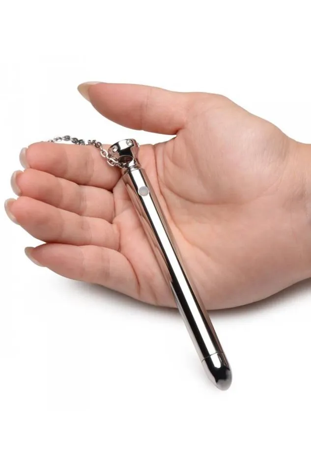 Female Sex Toys XR Brands Charmed 7X Vibrating Necklace XR Brands