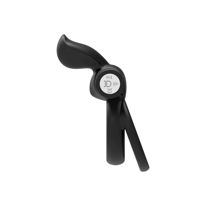 FORTO FORTO Pointer Vibrating Cock Ring Black Couples