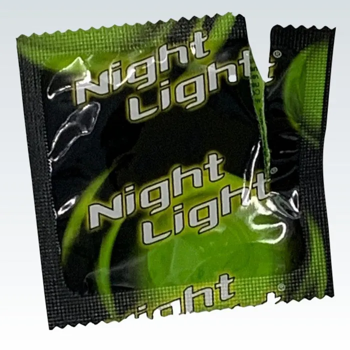 GlowintheDark Condoms by Night Light Night Light Dildos