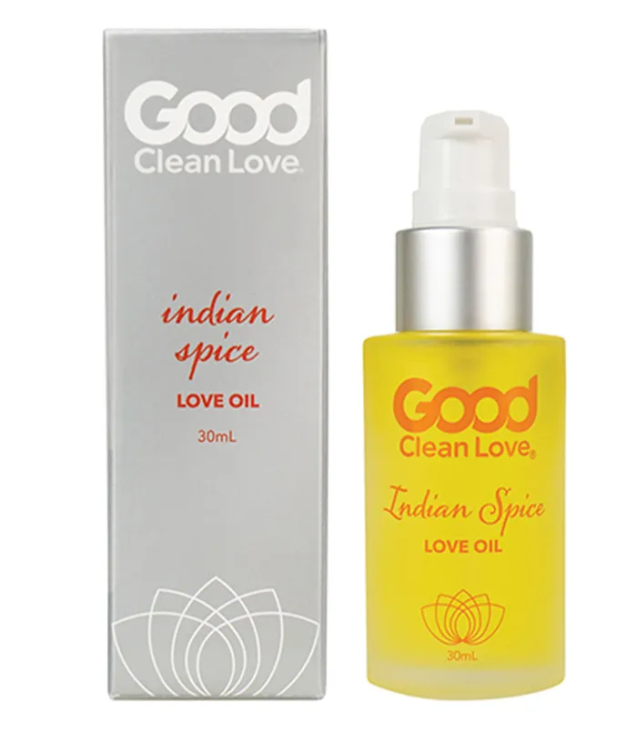 Good Clean Love Vibrators Indian Spice Love Oil