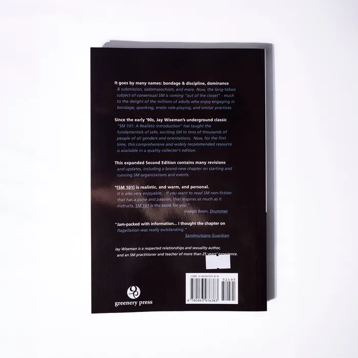 Jay Wiseman SM 101 A Realistic Introduction Female Sex Toys