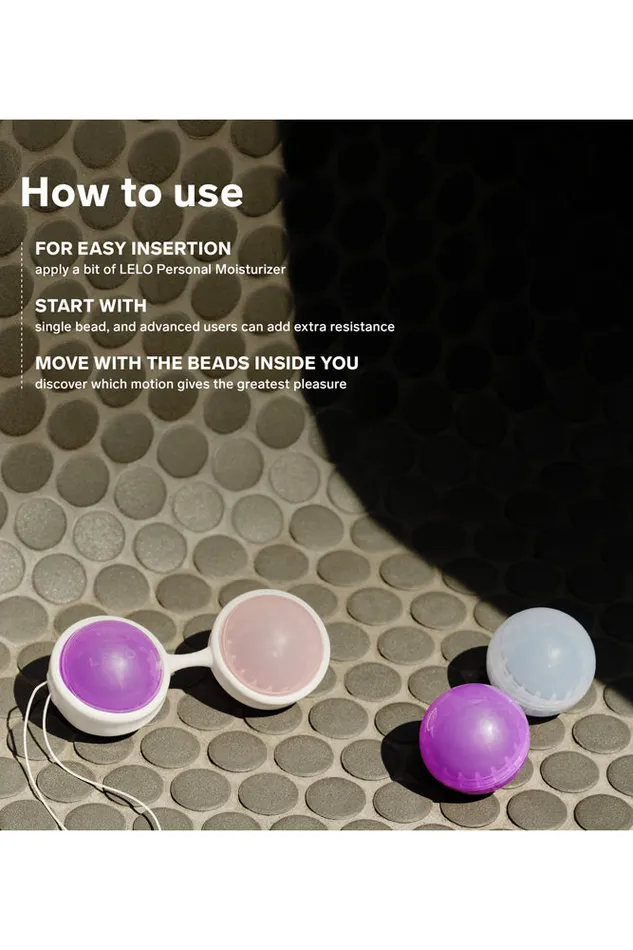 Lelo Lelo Beads Plus Weighted Kegel Set Lelo Female Sex Toys