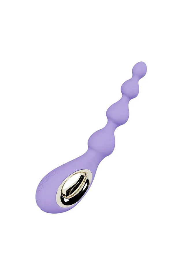Lelo Soraya Beads Vibrating Beaded Massager Purple Lelo Anal