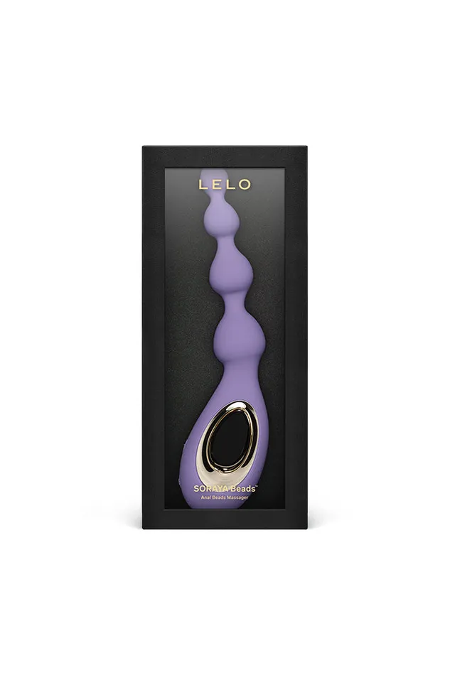 Lelo Soraya Beads Vibrating Beaded Massager Purple Lelo Anal
