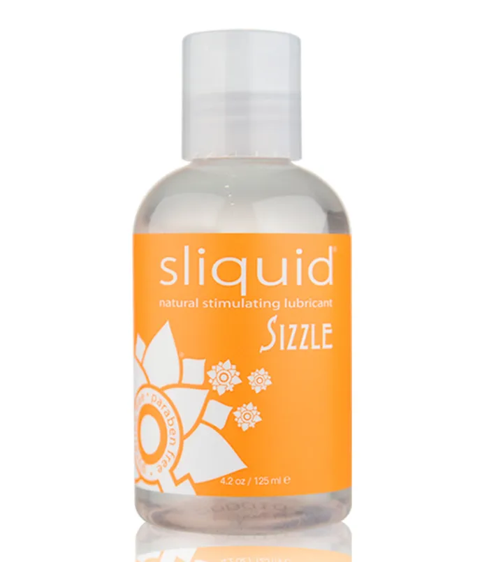Lubricants Sliquid Sliquid Naturals Sizzle Lubricant