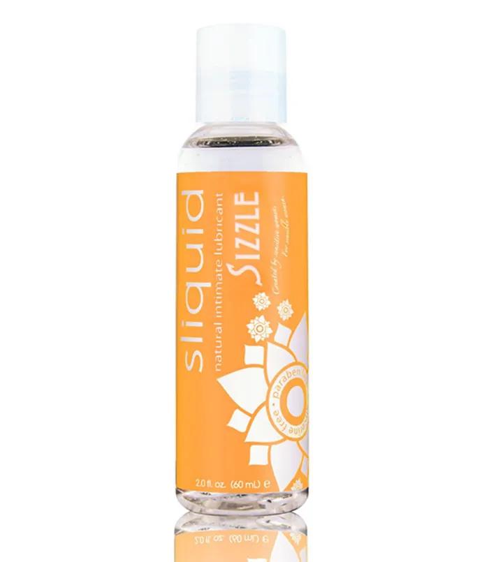 Lubricants Sliquid Sliquid Naturals Sizzle Lubricant