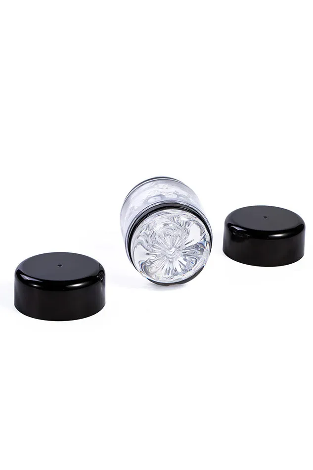 Maia Toys Male Sex Toys Maia Toys Anson Hard Cup Masturbator BlackClear