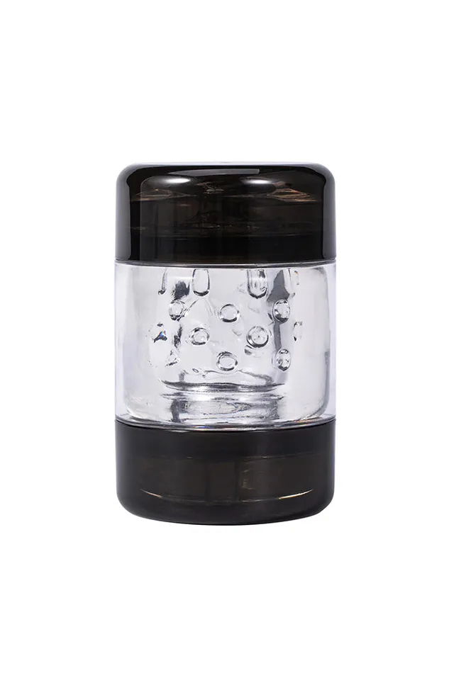 Maia Toys Male Sex Toys Maia Toys Anson Hard Cup Masturbator BlackClear